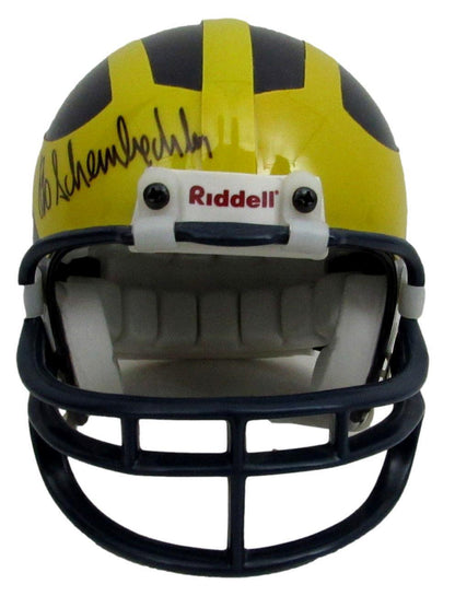 Bo Schembechler Autographed Mini Football Helmet