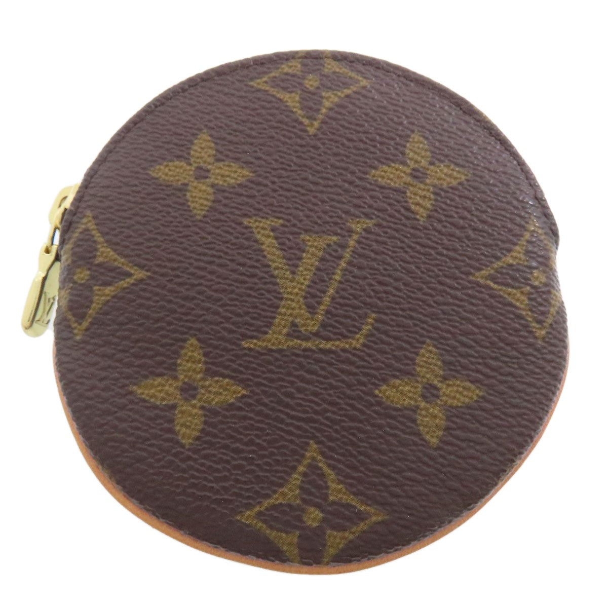 canvas LOUIS VUITTON M61926 Portonet Ron coin purse Monogram