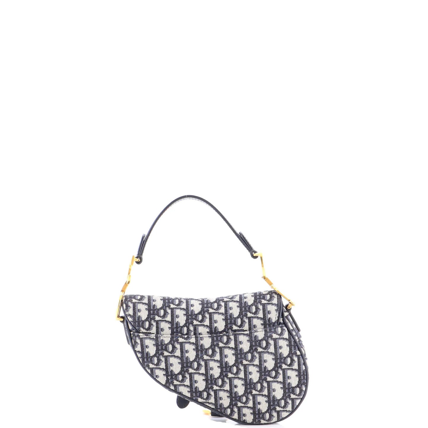 Christian Dior Saddle Handbag Oblique Canvas Mini