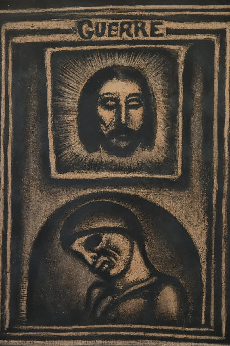 Georges Rouault Les Ruines Elles-Mmes Ont Pri 1926 Original Etching Framed