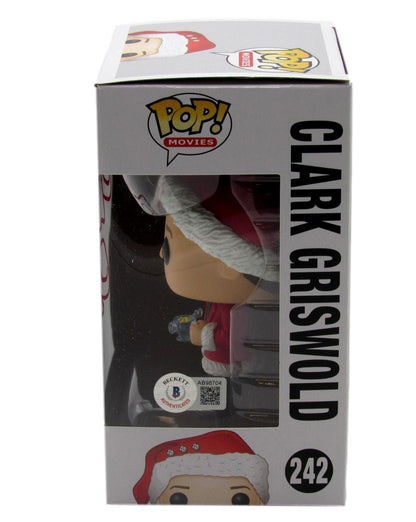 Chevy Chase Signed/Auto Funko Pop! #242 "Christmas Vacation" Beckett 189755