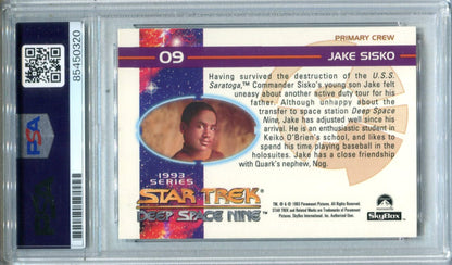Cirroc Lofton 1993 Star Trek Deep Space Nine Psa Authentic Auto Card