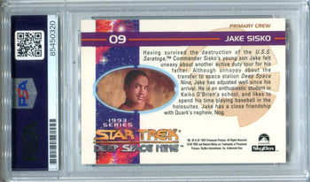 Cirroc Lofton 1993 Star Trek Deep Space Nine Psa Authentic Auto Card