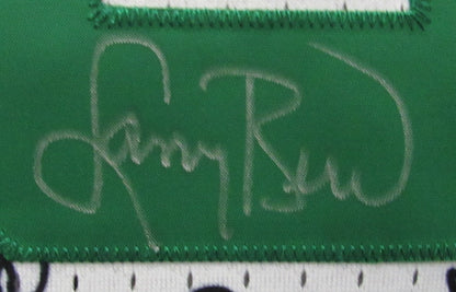Larry Bird Autographed White Doodle Mitchell &