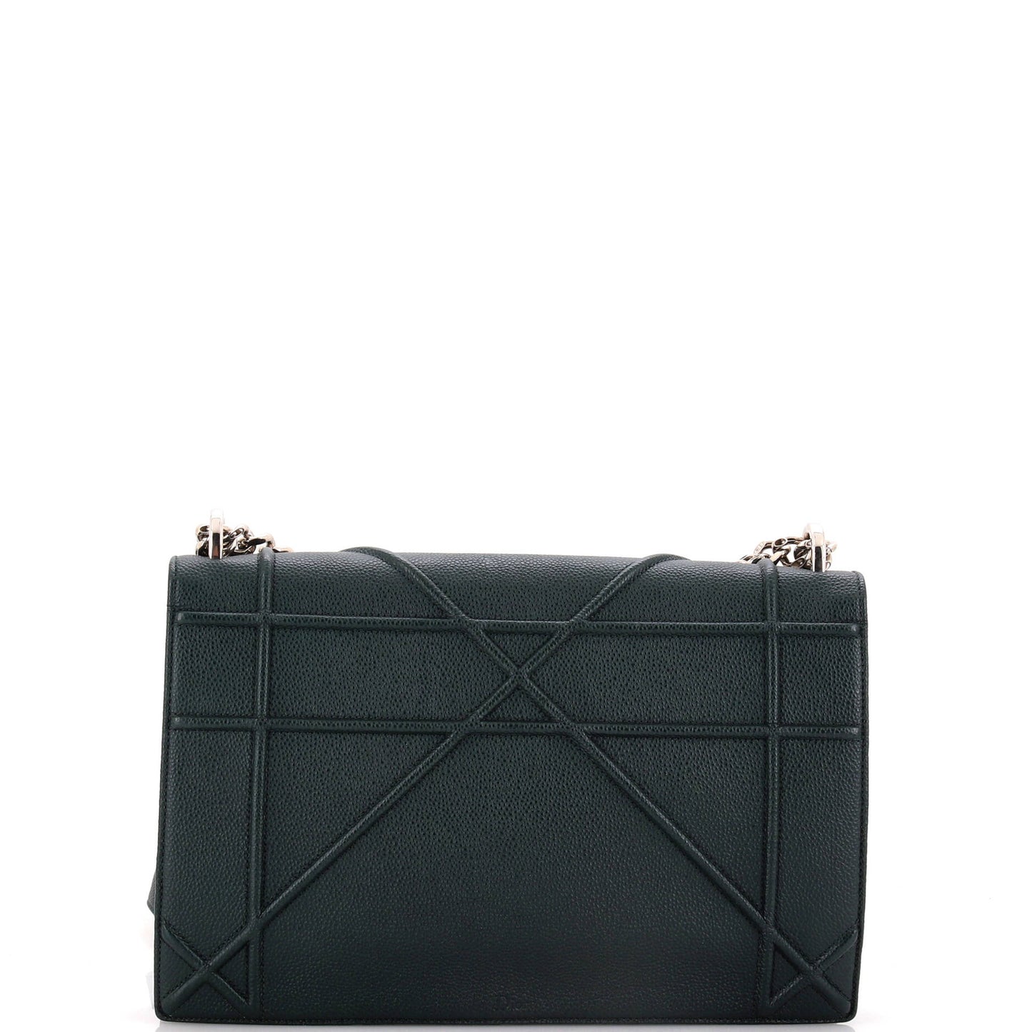 Christian Dior Diorama Flap Bag Grained Calfskin Large