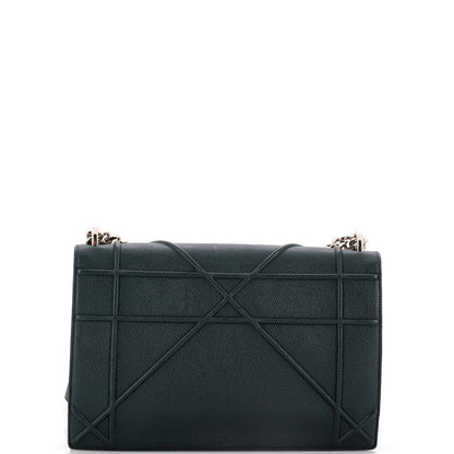 Christian Dior Diorama Flap Bag Grained Calfskin Large