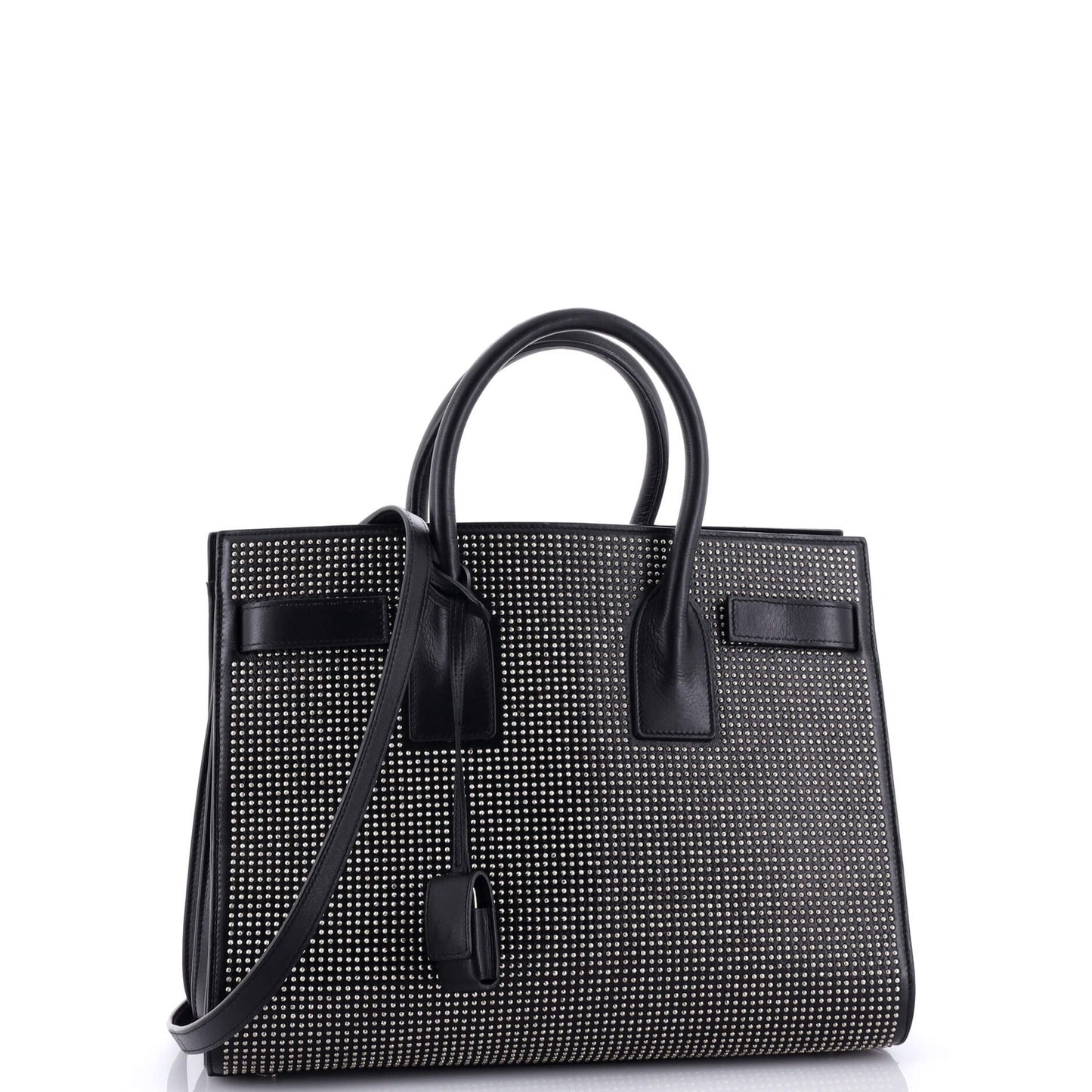 Saint Laurent Sac De Jour Bag Studded Leather Small