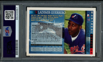 Vladimir Guerrero Montreal Expos Autographed 1995
