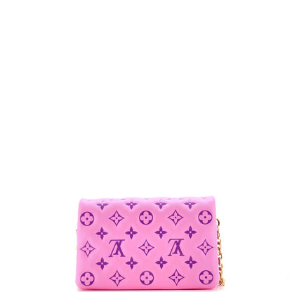 Louis Vuitton Coussin Pochette Monogram Embossed Lambskin