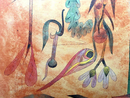 Paul Klee Lithograph 1969 Coa Signed Op Published - Joseph Albers