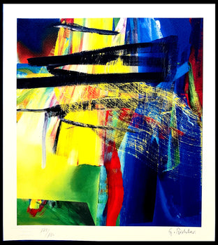 Gerhard Richter Lithograph Coa Signed
