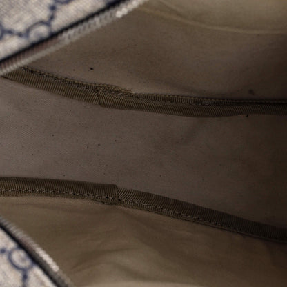 Gucci Front Zip Messenger Gg Coated Canvas Medium