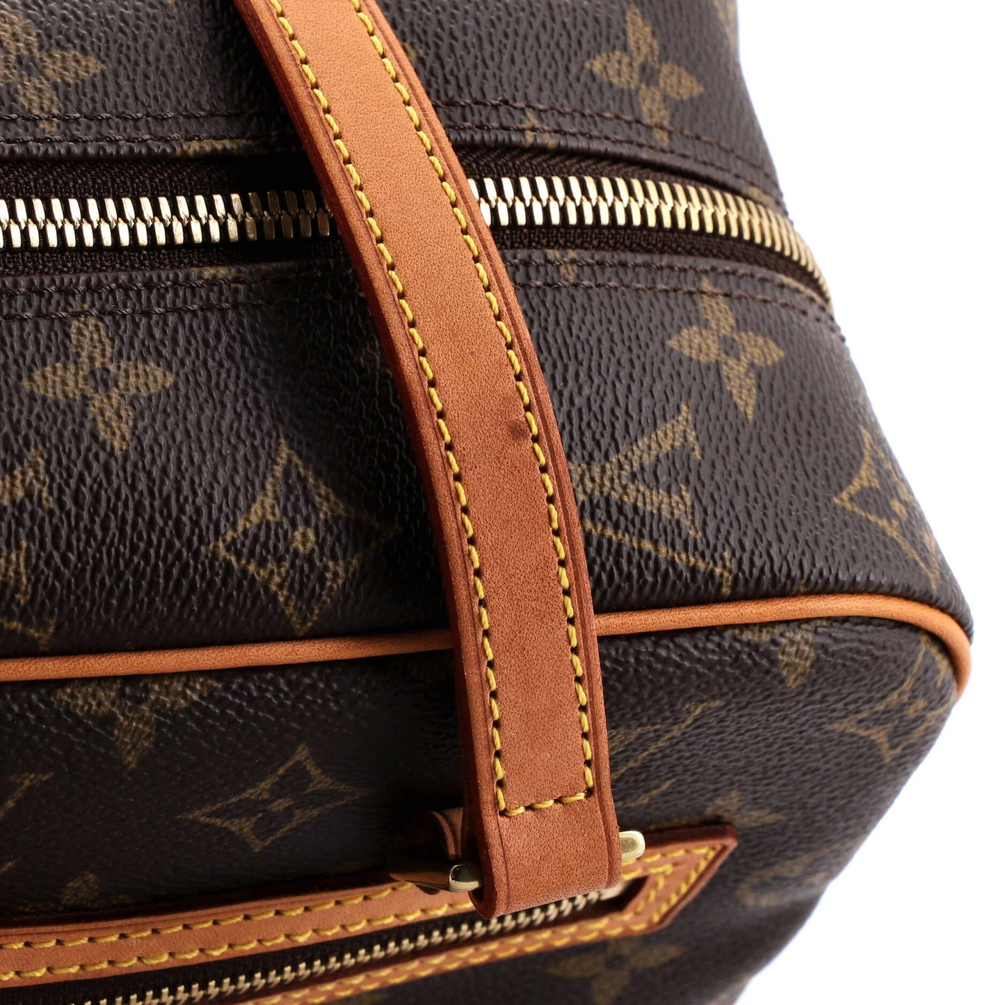 Louis Vuitton Cite Handbag Monogram Canvas Mm
