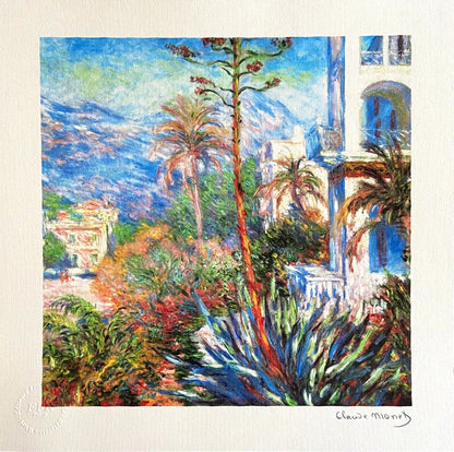 Claude Monet Lithograph Signed Coa