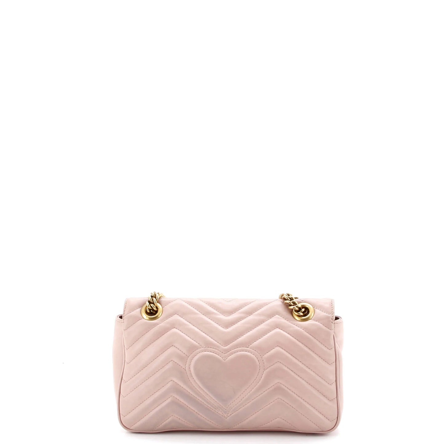 Gucci Gg Marmont Flap Bag Matelasse Leather Small