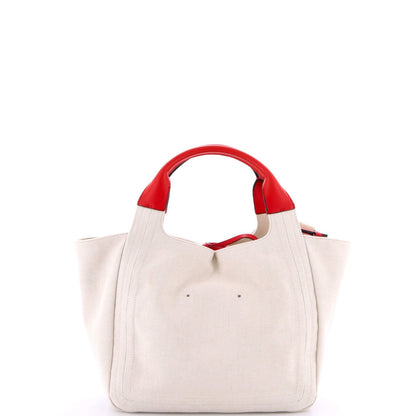 Valentino Garavani Rose Blossom Atelier Bag Canvas Medium