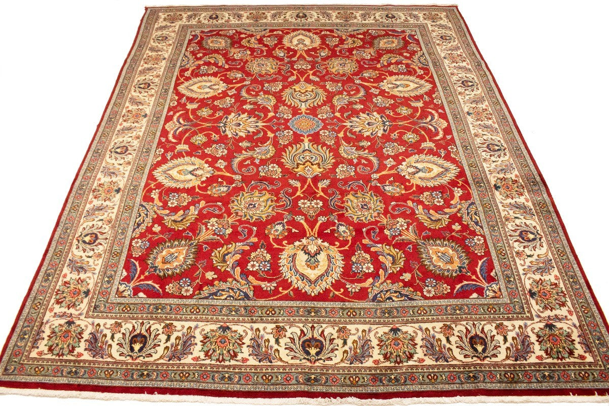 11'6X14'8 Handmade Semi-Antique Oriental Rug Palatial Size Classic Carpet