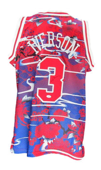 Allen Iverson Hof Autographed Lunar Mitchell & Ness Jersey 76Ers Jsa 181845