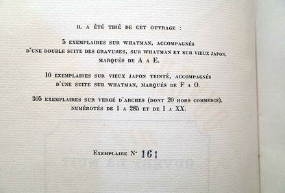 Paul Morand - Ouvert La Nuit 1924 Watercolors By Raoul Dufy Andr Favory Paris