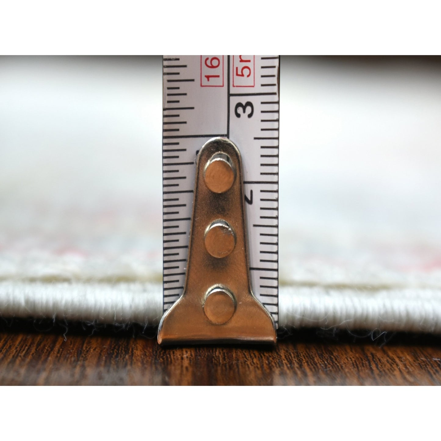 3'X11'8" Ivory Hand Knotted Afghan Angora Oushak Soft Wool Runner Rug