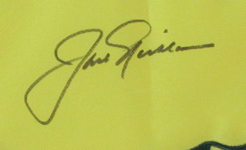 Jack Nicklaus Signed/Auto Masters Pin Flag W/