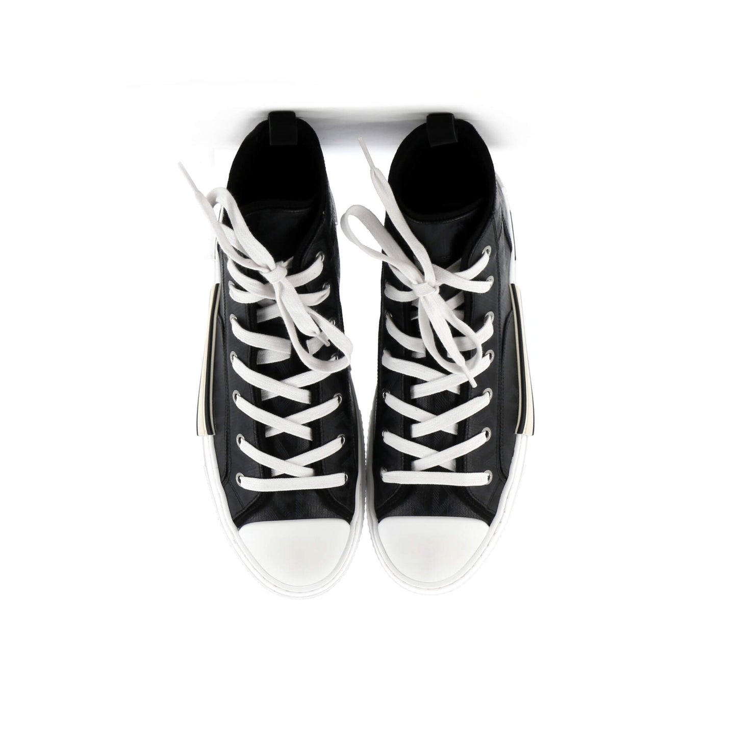 Christian Dior Men'S B23 High-Top Sneakers Cd Diamond Coated Canvas