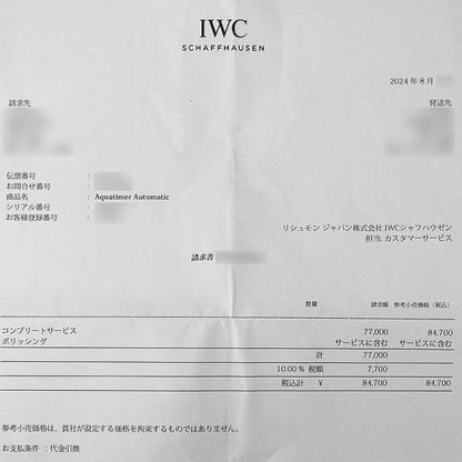 Iwc Aquatimer Automatic 2000 Iw356802 Finish