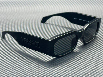 VERSACE VE4489U 536087 Black Grey Men's 55 mm Sunglasses