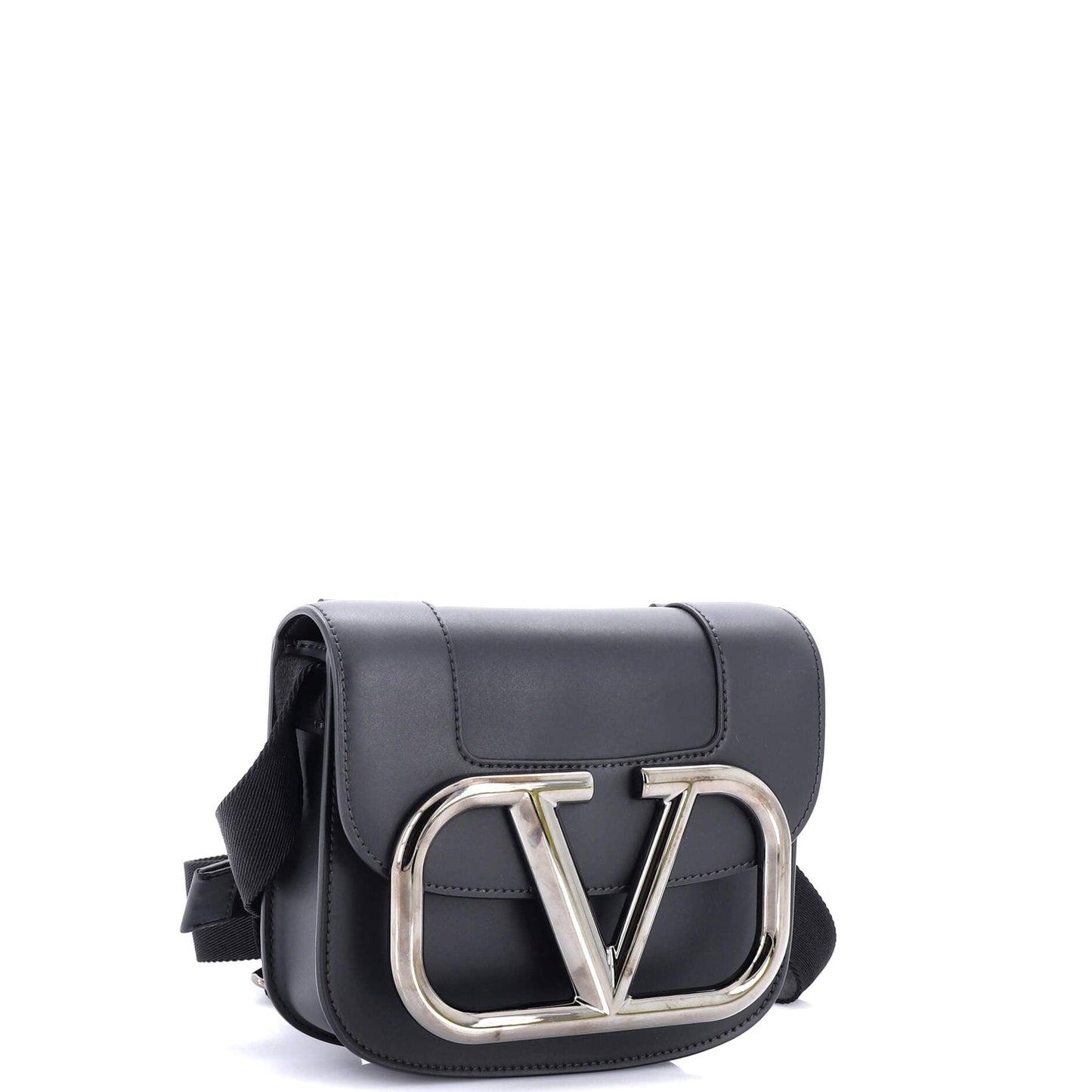 Valentino Garavani Supervee Convertible Satchel Leather Small