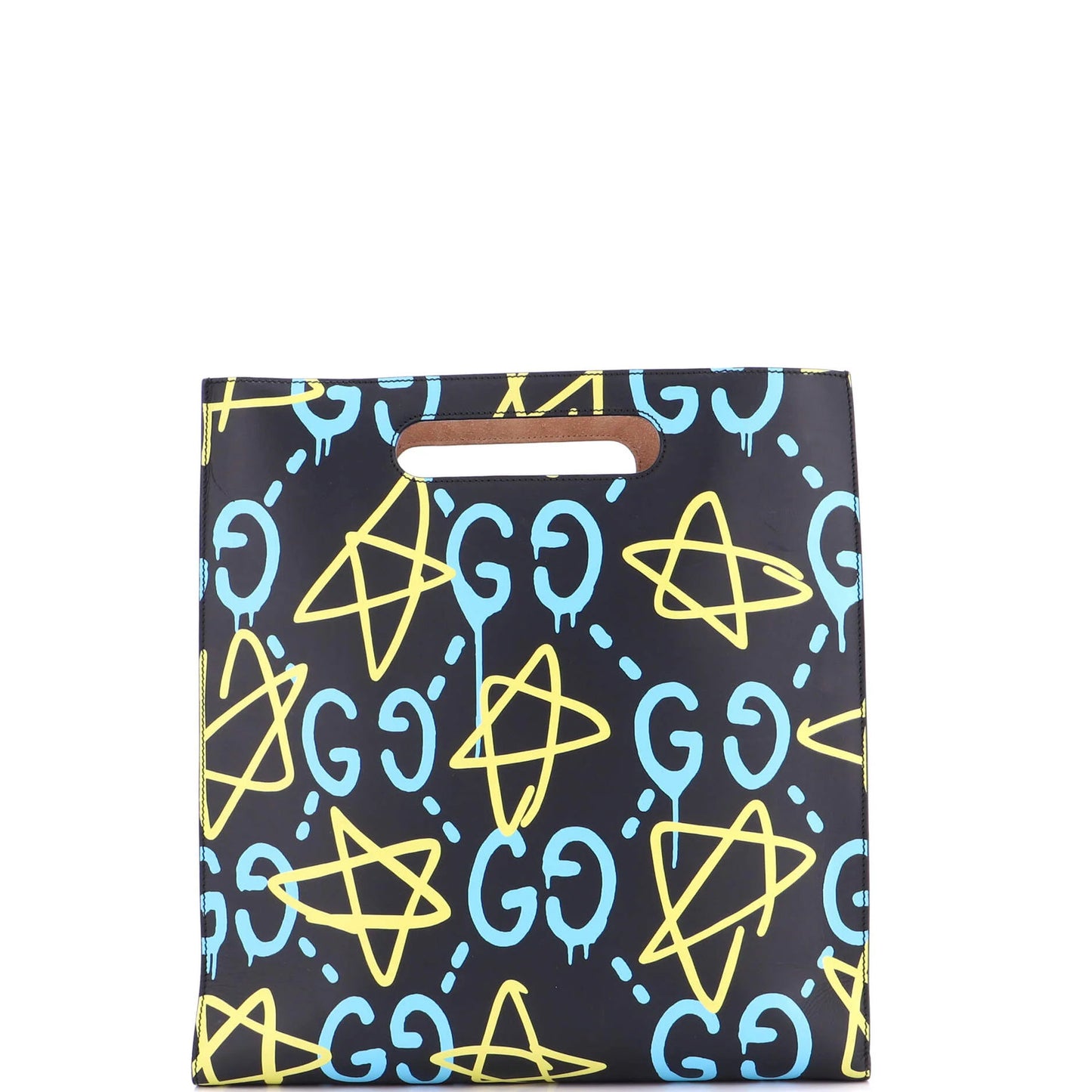 Gucci Tote Guccighost Leather Medium