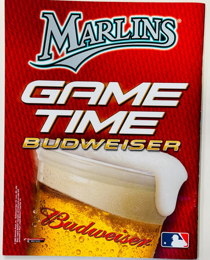 Miguel Cabrera Autographed Marlins Program