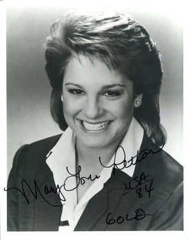 Marry Lou Retton Autographed 8X10 Photo