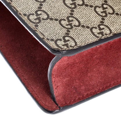 Gucci Dionysus Bag Blooms Print Gg Coated Canvas Super Mini