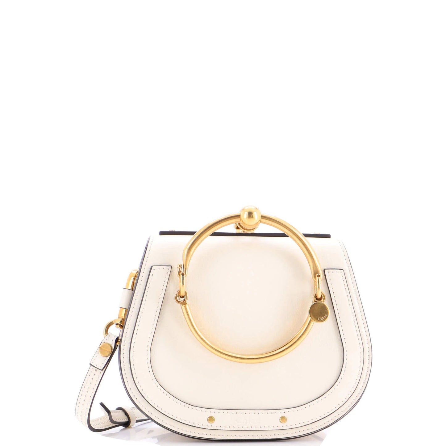 Chloe Nile Crossbody Bag Leather Small
