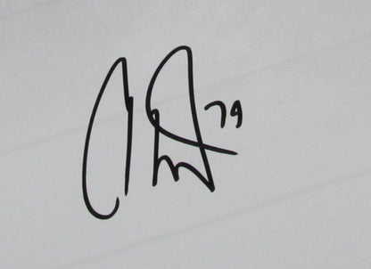 Carter Hart Autographed 16X20 Photo Philadelphia Flyers Framed Fanatics