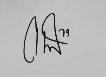 Carter Hart Autographed 16X20 Photo Philadelphia Flyers Framed Fanatics