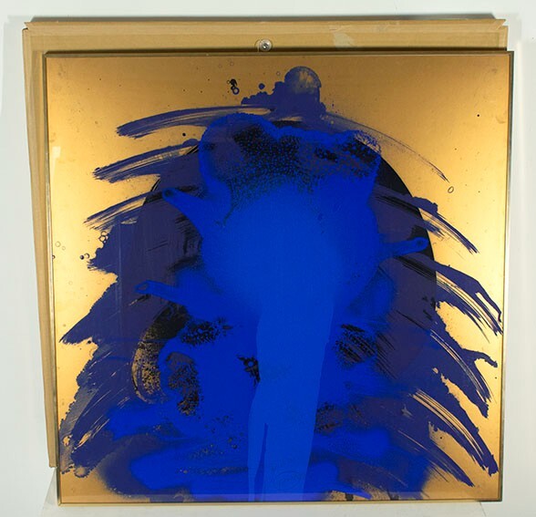 Otto Piene 1976 silkscreenEDA edition, signed and dated