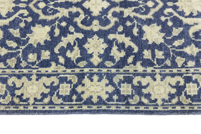 3X5 Ft Transitional Oriental Rug Muted Floral