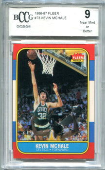 Kevin Mchale 1986-87 Fleer Premier #73 Bccg Nm 9