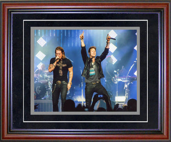 Florida Georgia Line Unsigned Framed 8X10 Photo