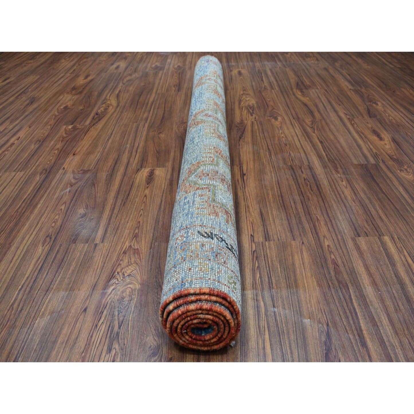 Rug 5'8"x7'9" Hand Made Tribal Design Pure Wool Colorful Afghan Village