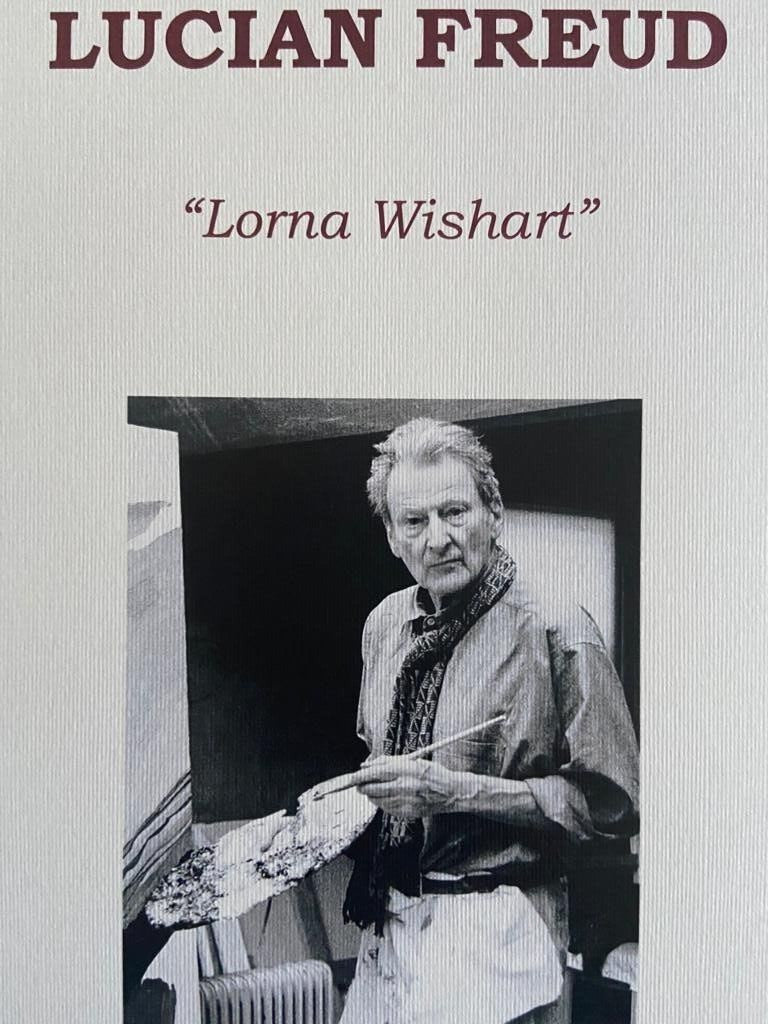 Lucian Freud Lithograph Coa Signed Numbered