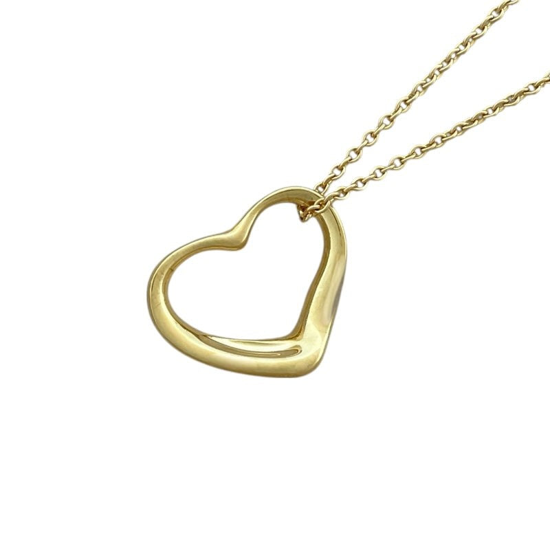 Tiffany & Co. Open Heart Necklace Gold 750