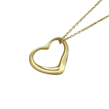 Tiffany & Co. Open Heart Necklace Gold 750