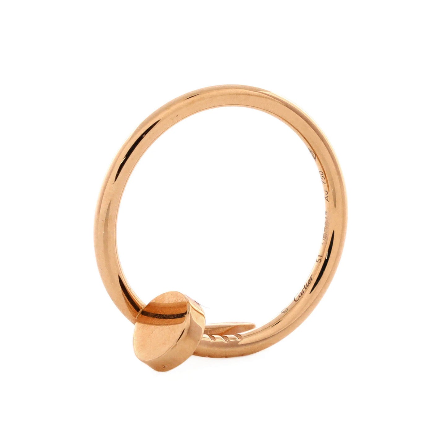 Cartier Juste Un Clou Ring 18K Rose Gold Small