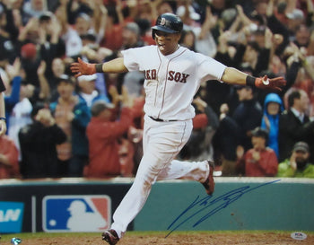 Rafael Devers Signed/Autographed 16X20 Photo
