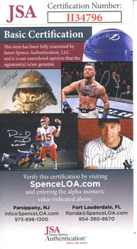 Dick Clark Autographed American Bandstand Grill Menu (Jsa)