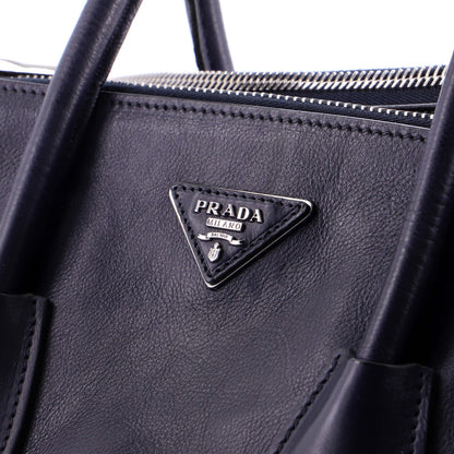 Prada Twin Pocket Convertible Tote Leather Medium