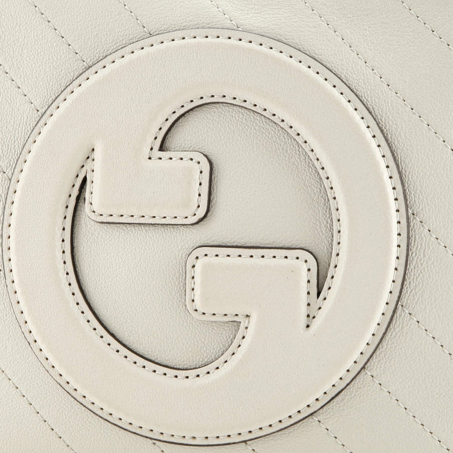 Gucci Blondie Nm Camera Shoulder Bag Diagonal Quilted Leather Small