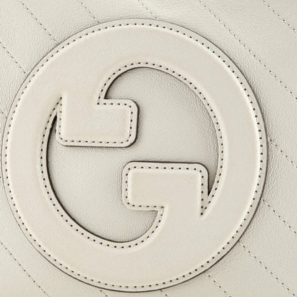 Gucci Blondie Nm Camera Shoulder Bag Diagonal Quilted Leather Small